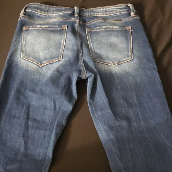 KANCAN  Distressed Blue Jeans - Picture 3 of 7